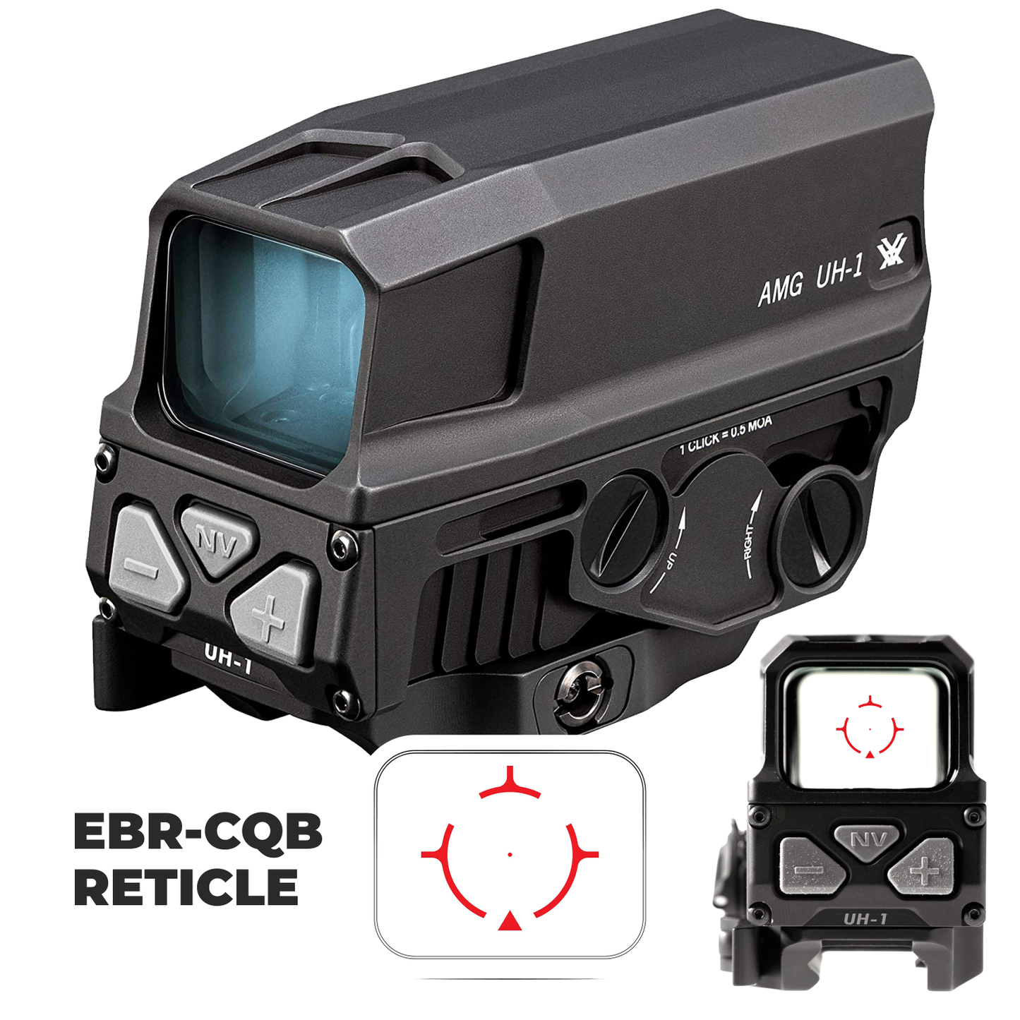 Vortex Optics AMG UH-1 Gen II Holographic Sight with Free Hat Bundle - AMG-HS02_Hat-CD