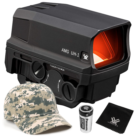 Vortex Optics AMG UH-1 Gen II Holographic Sight with Free Hat Bundle - AMG-HS02_Hat-CD