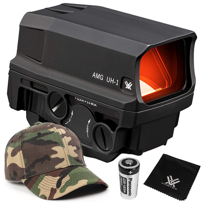 Vortex Optics AMG UH-1 Gen II Holographic Sight with Free Hat Bundle - AMG-HS02_Hat-CD