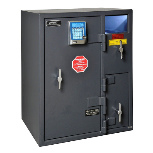 AMSEC RMM3214ESLAudit-R C-Store 2 Door Cash Management Safe with ESLAudit II