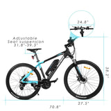 Ancheer 27.5″ Wheel 350W Electric Mountain Bike - SKU_1738865978295_844