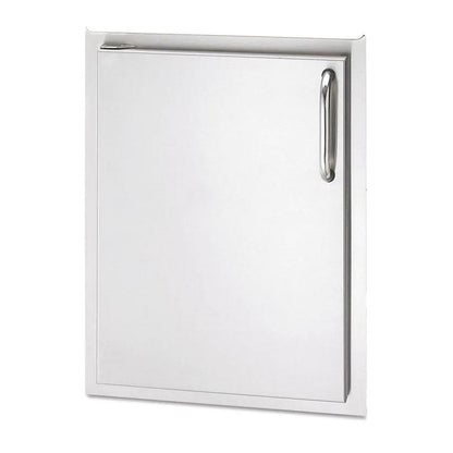 American Outdoor Grill 20x14 Single Access Door w/ Tubular Handle (Left Hinge) - 20-14-SSDL