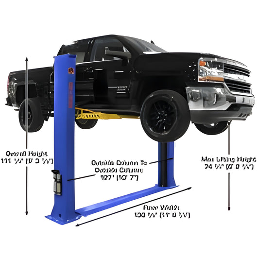 Atlas Platinum PVL9BP  9,000 lb Baseplate 2 Post Lift - ATEAP-PVL9BP-FPD