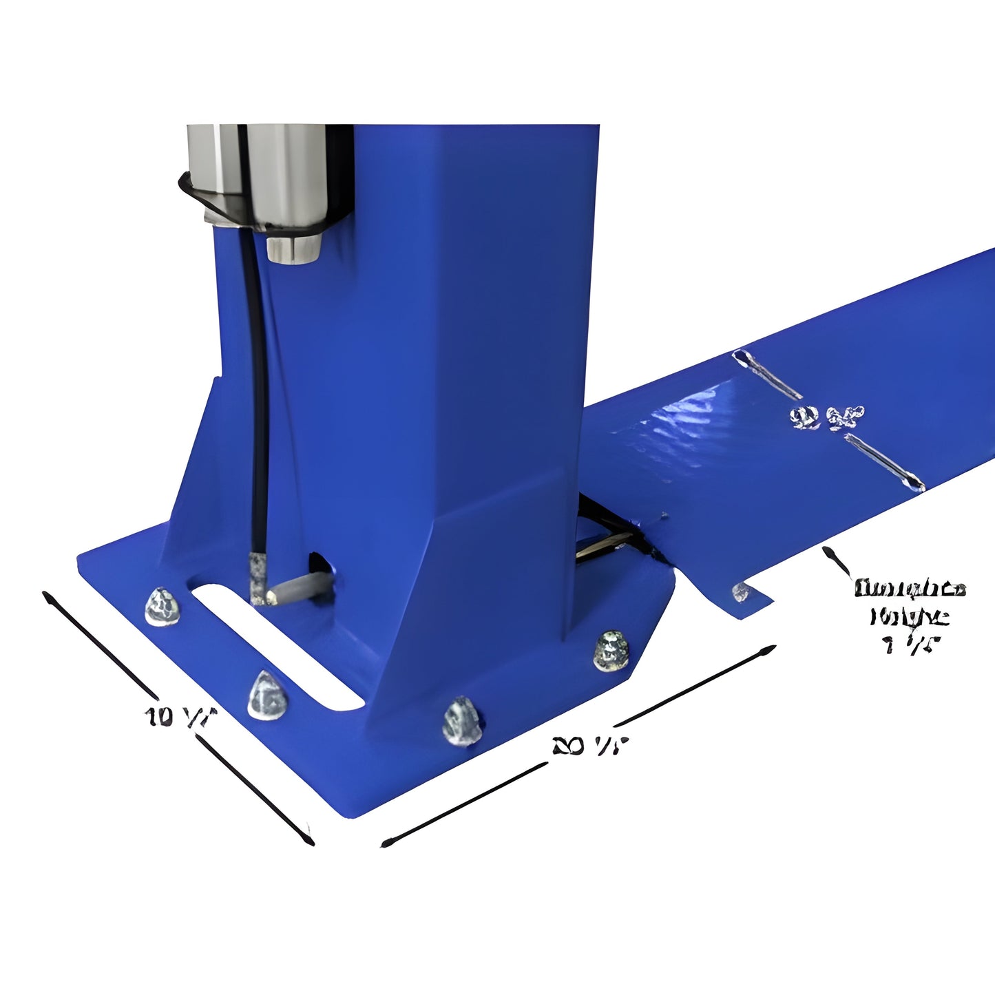 Atlas Platinum PVL9BP  9,000 lb Baseplate 2 Post Lift - ATEAP-PVL9BP-FPD