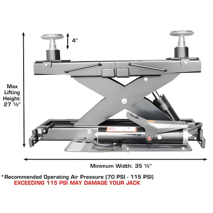 Atlas Platinum PVL14OF-EXT 4 Post Lift + RJ7000 ALI Combo - ATEAP-PVL14OF-EXT-COMBO-FPD