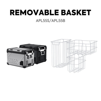 ICECO58QT APL55 Dual Zone Fridge Freezer Combo - APL55+Magnetic Battery