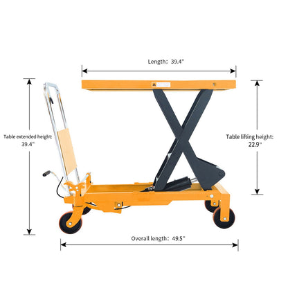 Apollolift Single Scissor Lift Table - A-2005