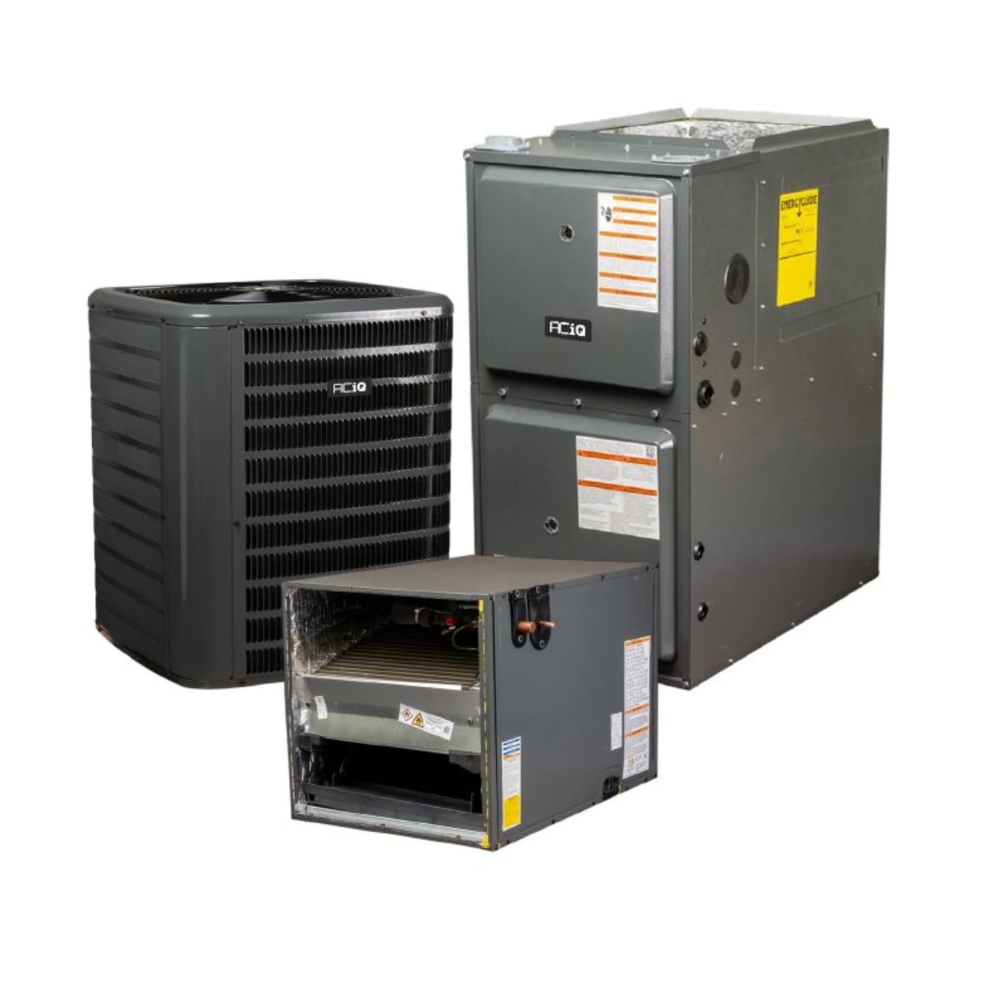 GOODMAN 2.5 Ton 13.4 SEER2 92% AFUE 60,000 BTU Gas Furnace and R32 Air Conditioner System - Upflow - AQ-GR9S920603BN
