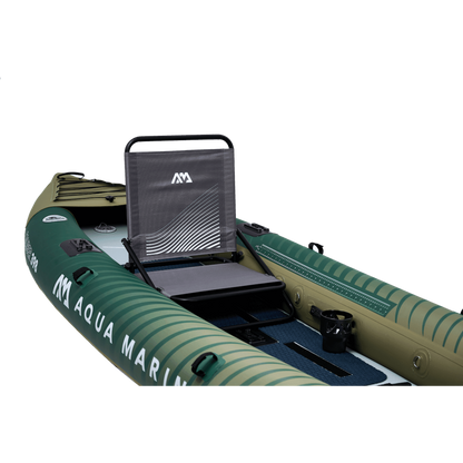 Aqua Marina 13’1 Caliber Angling Kayak 1/2-person. DWF Deck. Foldable fishing seat x1, Cup holder. paddle excluded