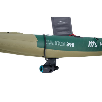 Aqua Marina 13’1 Caliber Angling Kayak 1/2-person. DWF Deck. Foldable fishing seat x1, Cup holder. paddle excluded