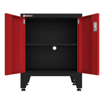 Armadillo Tough Red 14-Piece Garage Cabinet Configuration with Levelers - AR14PC103R