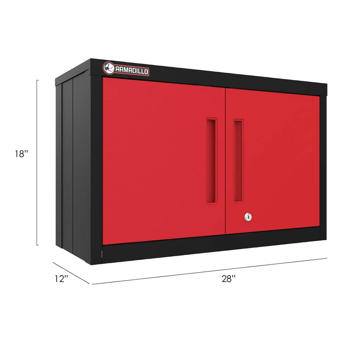 Armadillo Tough Red 14-Piece Garage Cabinet Configuration with Levelers - AR14PC103R