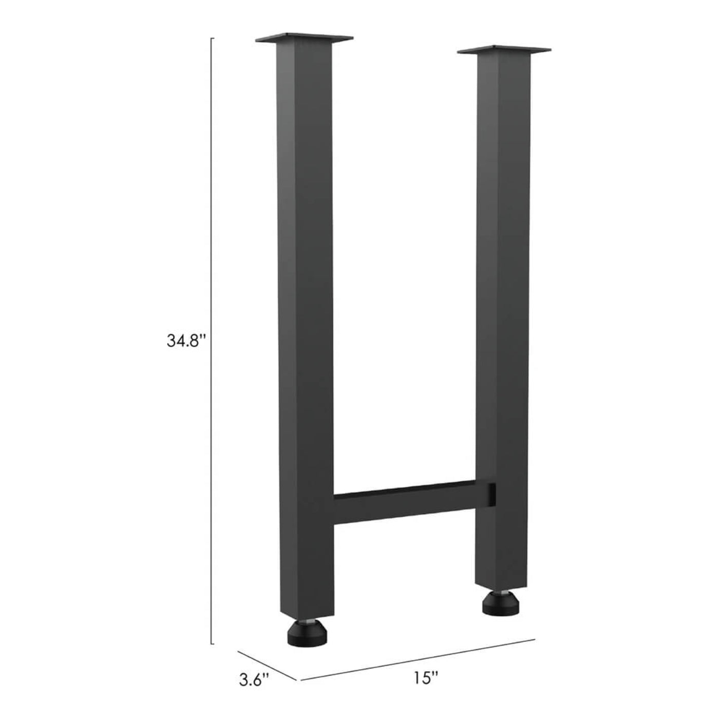 Armadillo Tough Black 2-Piece Garage Tool Cabinet Set with Levelers - AR2PC2B