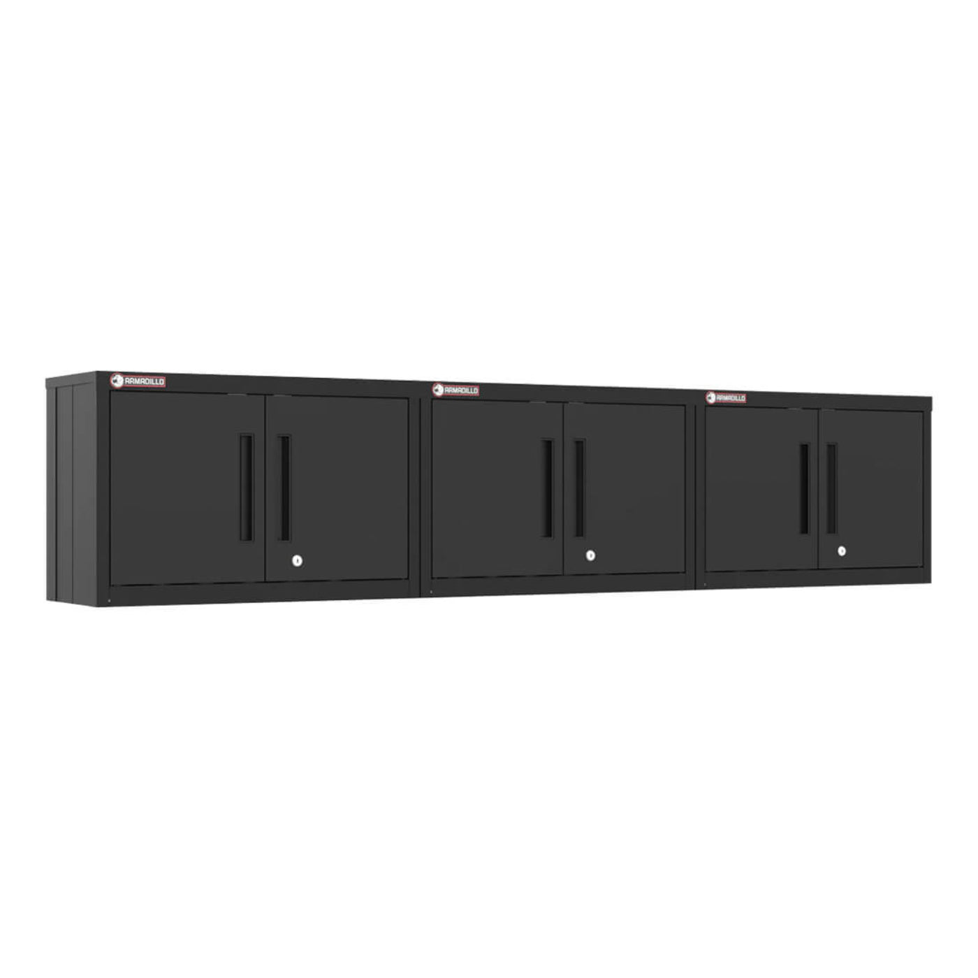 Armadillo Tough Black Wall Cabinet (3-Pack) - AR3PC61B