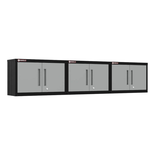 Armadillo Tough Grey Wall Cabinet (3-Pack) - AR3PC61G