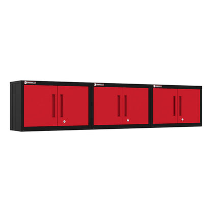 Armadillo Tough Red Wall Cabinet (3-Pack) - AR3PC61R