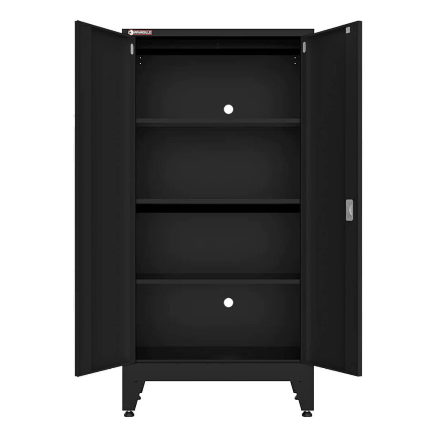 Armadillo Tough Black Gear Locker Tall Cabinet (4-Pack) - AR4PC32B