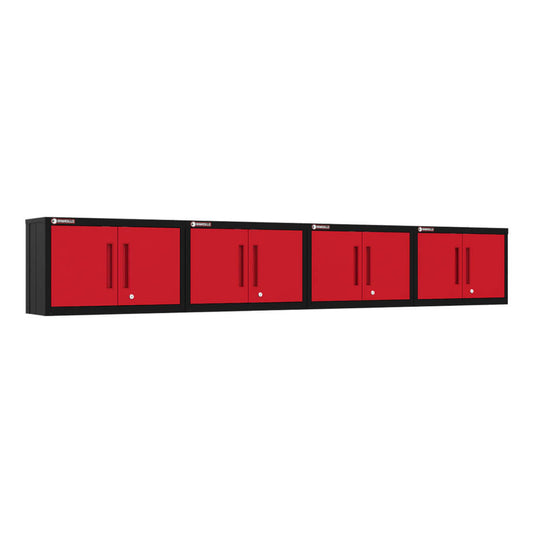 Armadillo Tough Red Wall Cabinet (4-Pack) - AR4PC62R