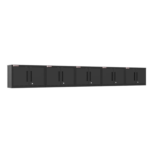 Armadillo Tough Black Wall Cabinet (5-Pack) - AR5PC63B