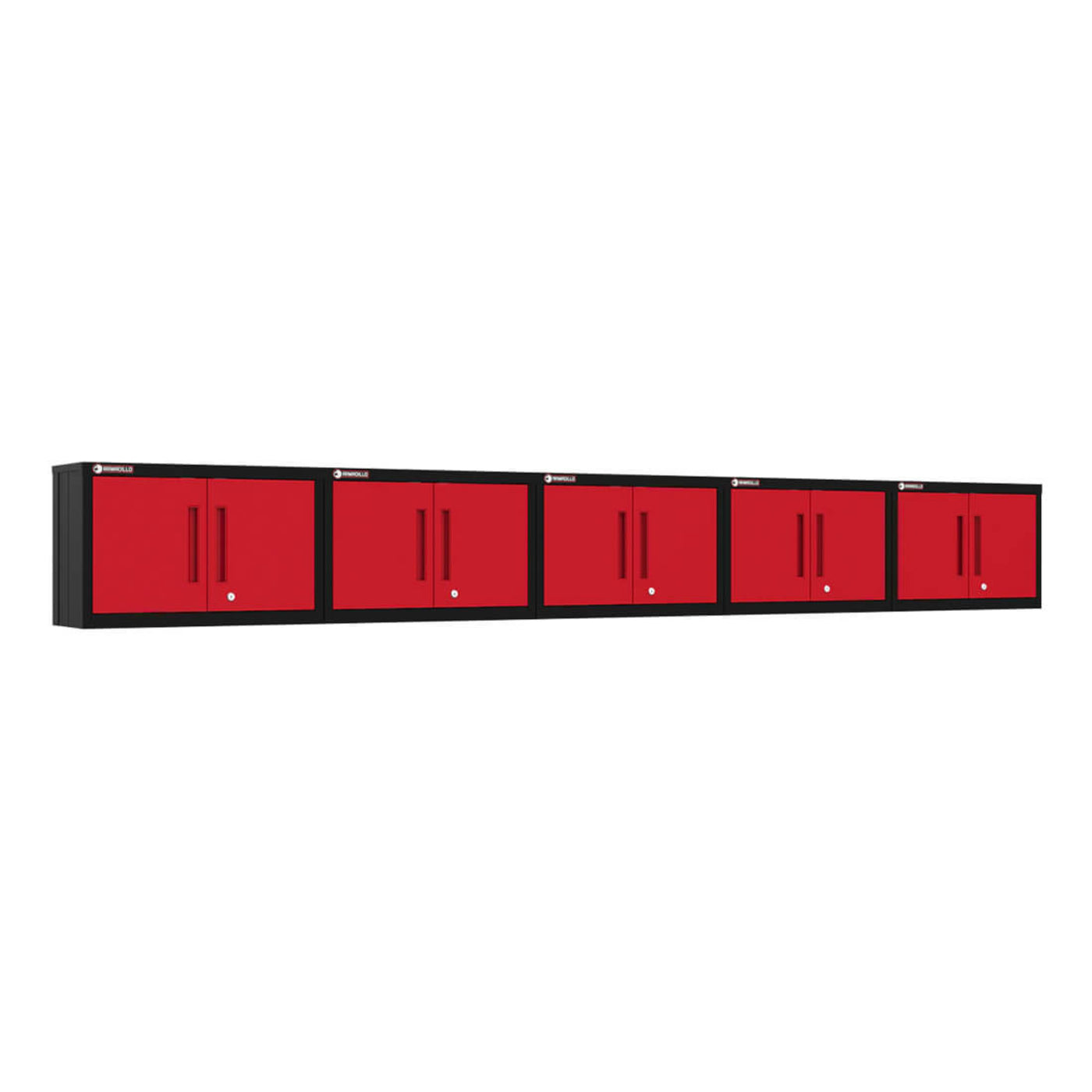 Armadillo Tough Red Wall Cabinet (5-Pack) - AR5PC63R