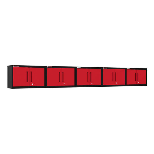 Armadillo Tough Red Wall Cabinet (5-Pack) - AR5PC63R