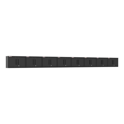 Armadillo Tough Black Wall Cabinet (6-Pack) - AR6PC64B
