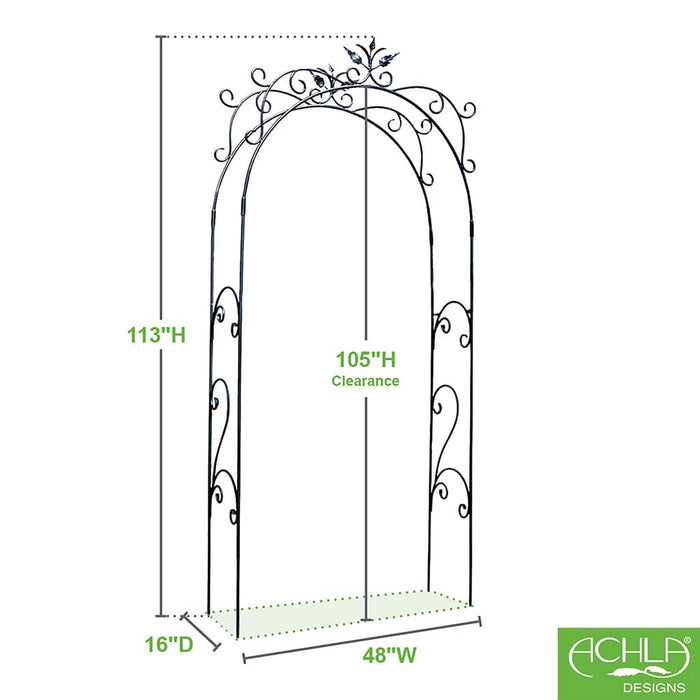 Achla Designs Tuileries Arbor - ARB-01