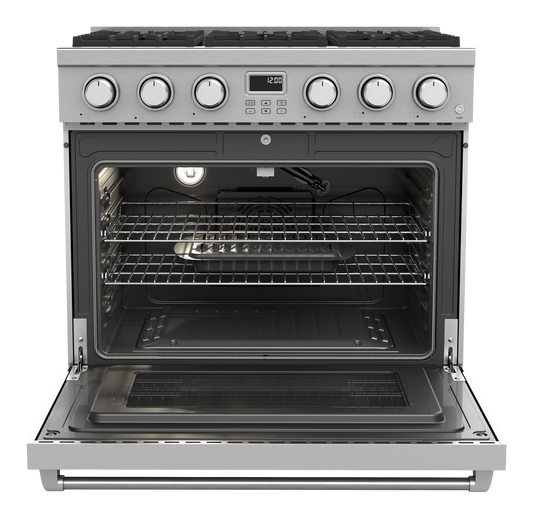 THOR Kitchen 36-Inch Gas Range - Contemporary Professional - ARG36