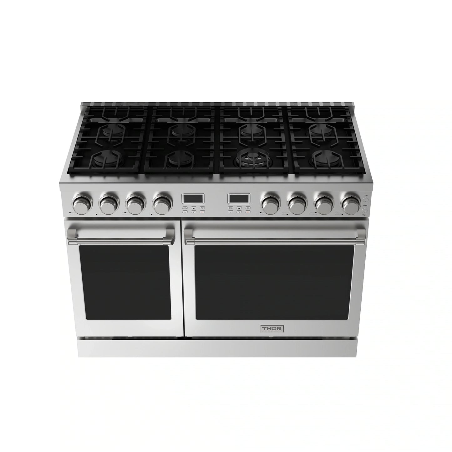 Thor Kitchen 48-Inch Propane Gas Range with 6.8 Cu. Ft. Convection Oven in Stainless Steel  - ARG48LP