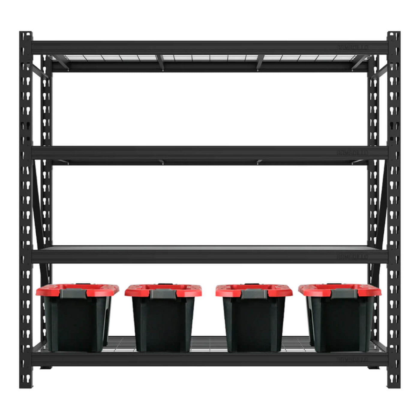 Armadillo Tough 4-Tier Mega Storage Rack - ARMR77B