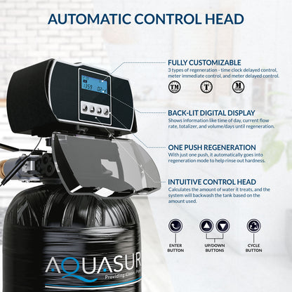 Aquasure Harmony Series | 48,000 Grains Water Softener - AS-HS48D