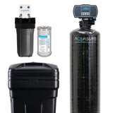 Aquasure Harmony Series | 72,000 Grains Water Softener with 10" Sediment/Carbon/Zinc Triple Purpose Whole House Pre-Filter - AS-HS72SCZ