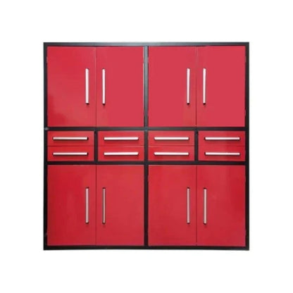 Chery Industrial AS-IS 7ft Storage Cabinet 8 Drawers & 8 Cabinets D_WW000214