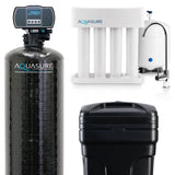 Aquasure Harmony Series | 64,000 Grains Whole House Water Softener & 75 GPD Reverse Osmosis System Bundle - AS-PR75HS64D