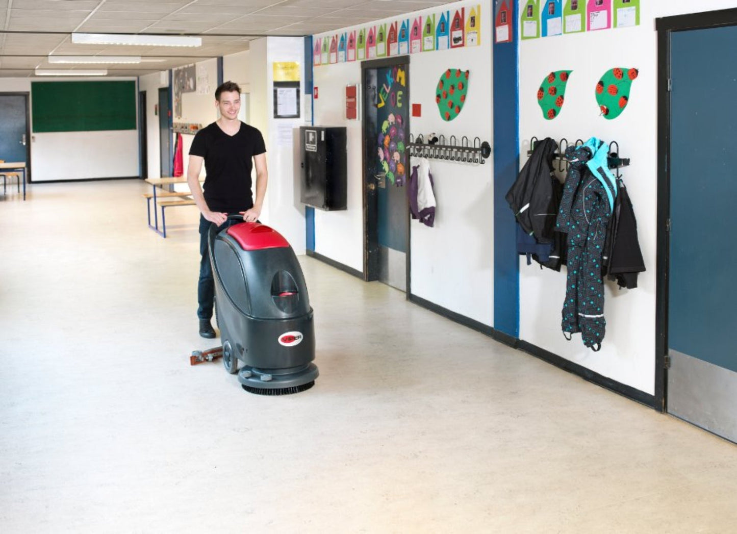 Viper AS510B | 20" Walk Behind Disk Floor Scrubber, Battery, Pad Assist - 50000243