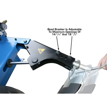 Atlas TC289 Tire Changer + WB11 Wheel Balancer Combo Package - ATETCWB-COMBO8-FPD