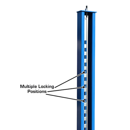 Atlas 414 14,000 LB 4-Post Lift + RJ8 Jacks Combo - ATEATTD-414-COMBO-FPD