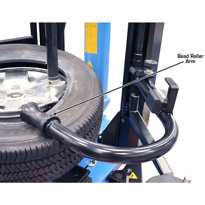 Atlas TC289DAA Extra Large Rim-Clamp Tire Changer w/ Dual Assist Arms - ATETC289DAA-FPD