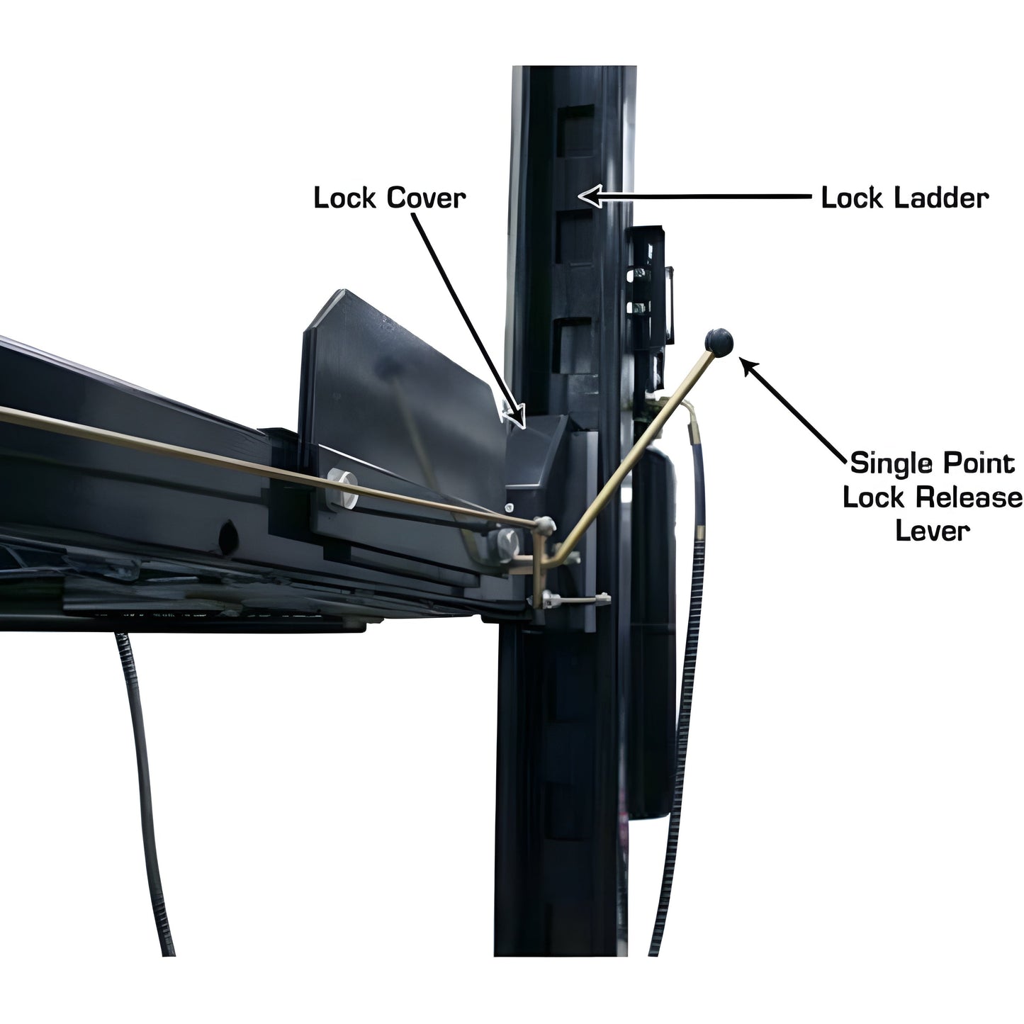 Atlas Garage PRO8000EXT 8,000 lb Extra Tall 4-Post Lift - ATEXH-PRO8000EXT-FPD