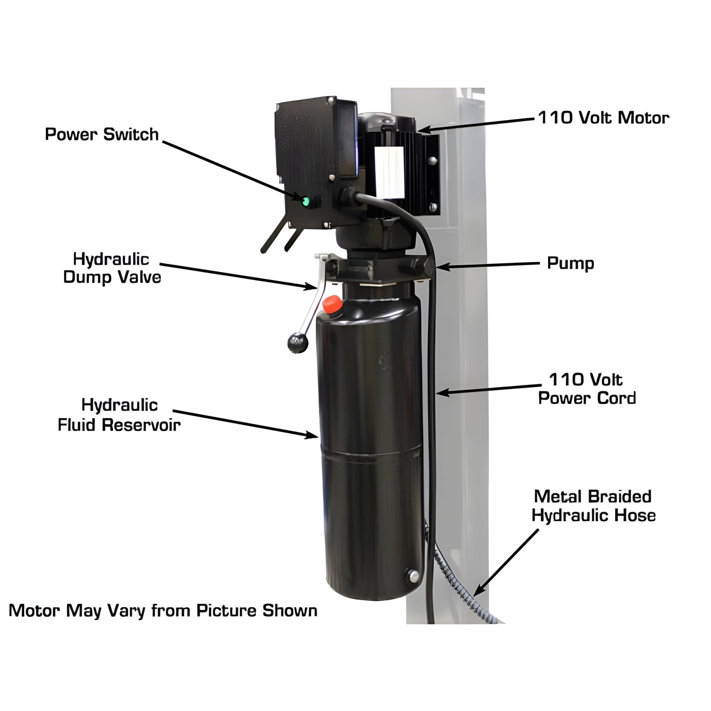 Atlas Garage PRO8000EXT 8,000 lb Extra Tall 4-Post Lift - ATEXH-PRO8000EXT-FPD