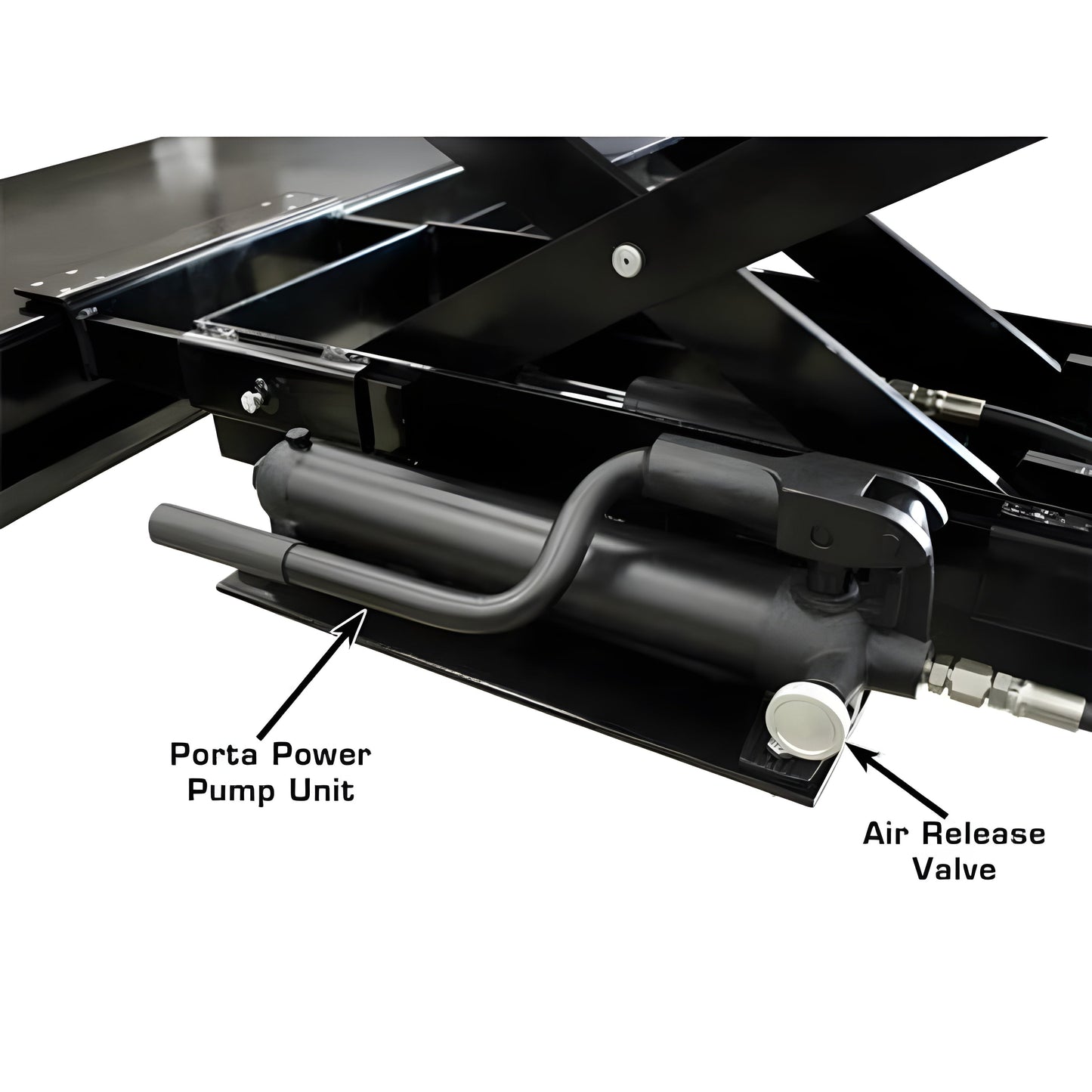 Atlas PRO9000 4 Post Lift + RJ35 Sliding Jacks Combo - ATEXH-PRO9-COMBO1-FPD