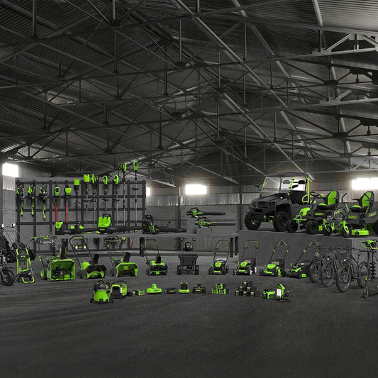 Greenworks 80V 24" Cordless Battery Two-Stage Snow Blower w/ Two (2) 4.0 Ah Batteries & Dual-Port Rapid Charger - 2615702