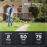 Greenworks 80V  16" Gen3 Cordless Brushless String Trimmer (Attachment Capable) w/ 2.5Ah Battery & Charger - 2140402