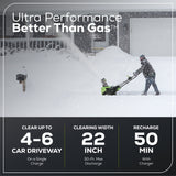 Greenworks 60V 22" Cordless Battery Single-Stage Snow Blower (Tool Only) - 2608802T
