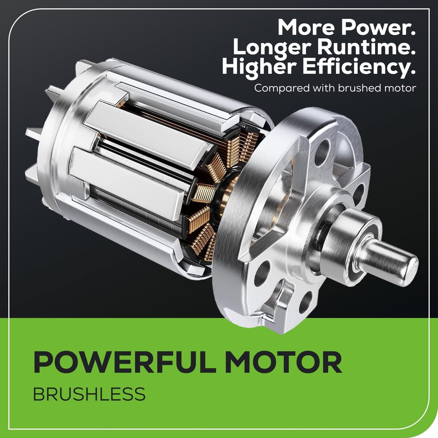 Greenworks 80V 21" Cordless Battery 4-in-1 Self-Propelled Mower w/ (2) 4.0Ah Batteries & Charger - 2533902