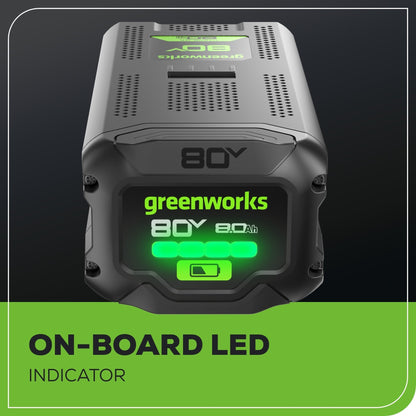 Greenworks 80V 8.0Ah Lithium-Ion Battery - 2999402
