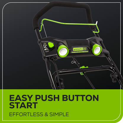 Greenworks 60V 20" Cordless Battery Single-Stage Snow Blower w/ 5.0Ah Battery & Charger - 2608702