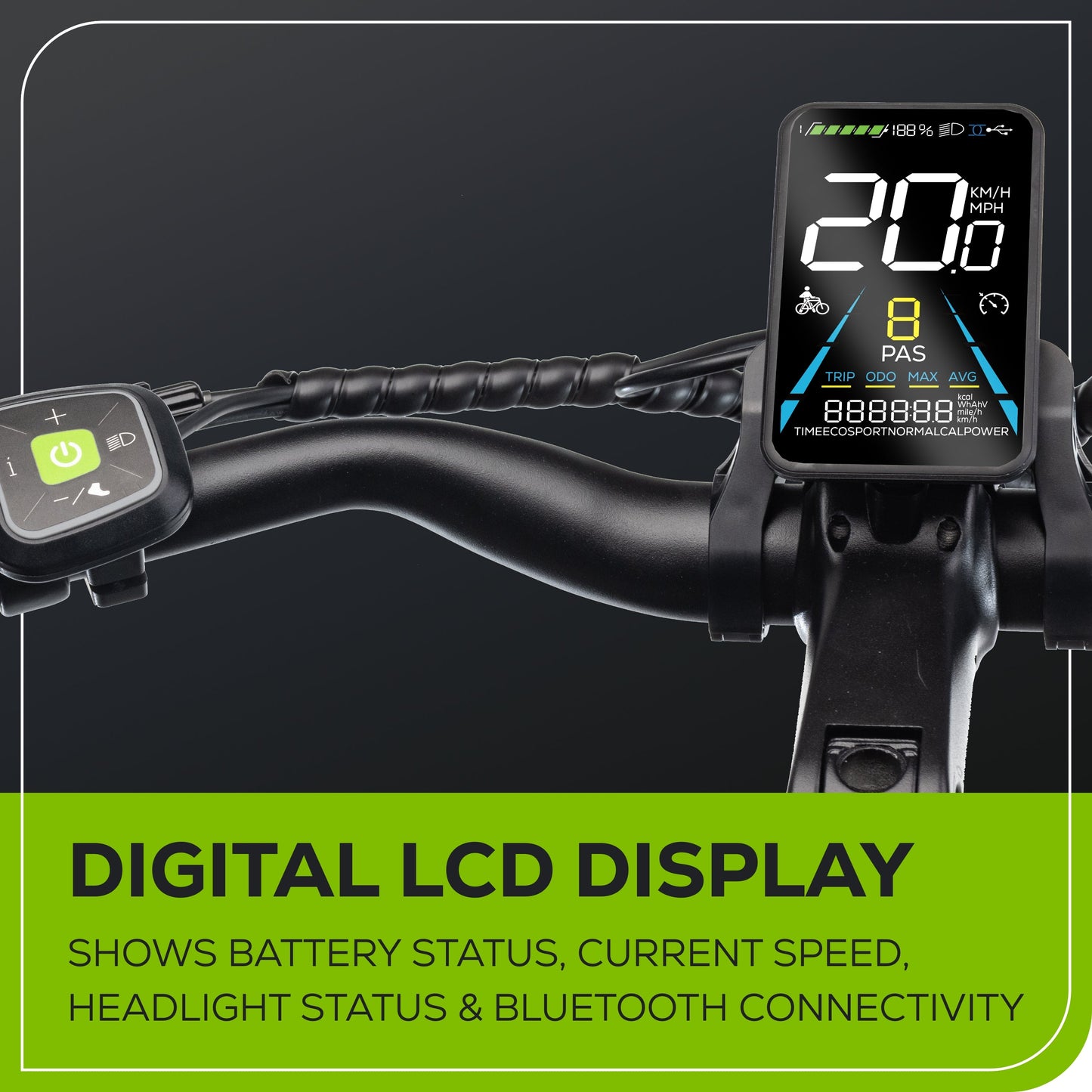 Greenworks 80V VENTURE Series 27.5” Electric Commuter Bike w/ 4Ah Battery and Charger - 7422202