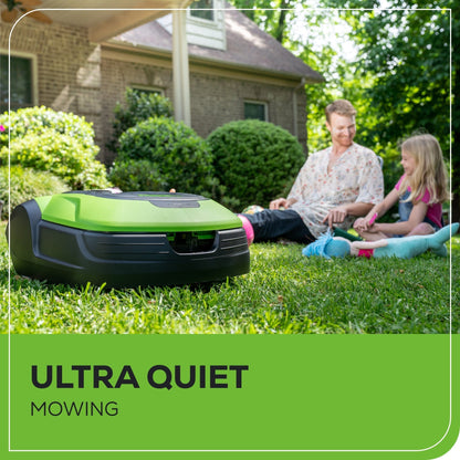 Greenworks optimow 50H High Cut Robotic Lawn Mower - 2530002