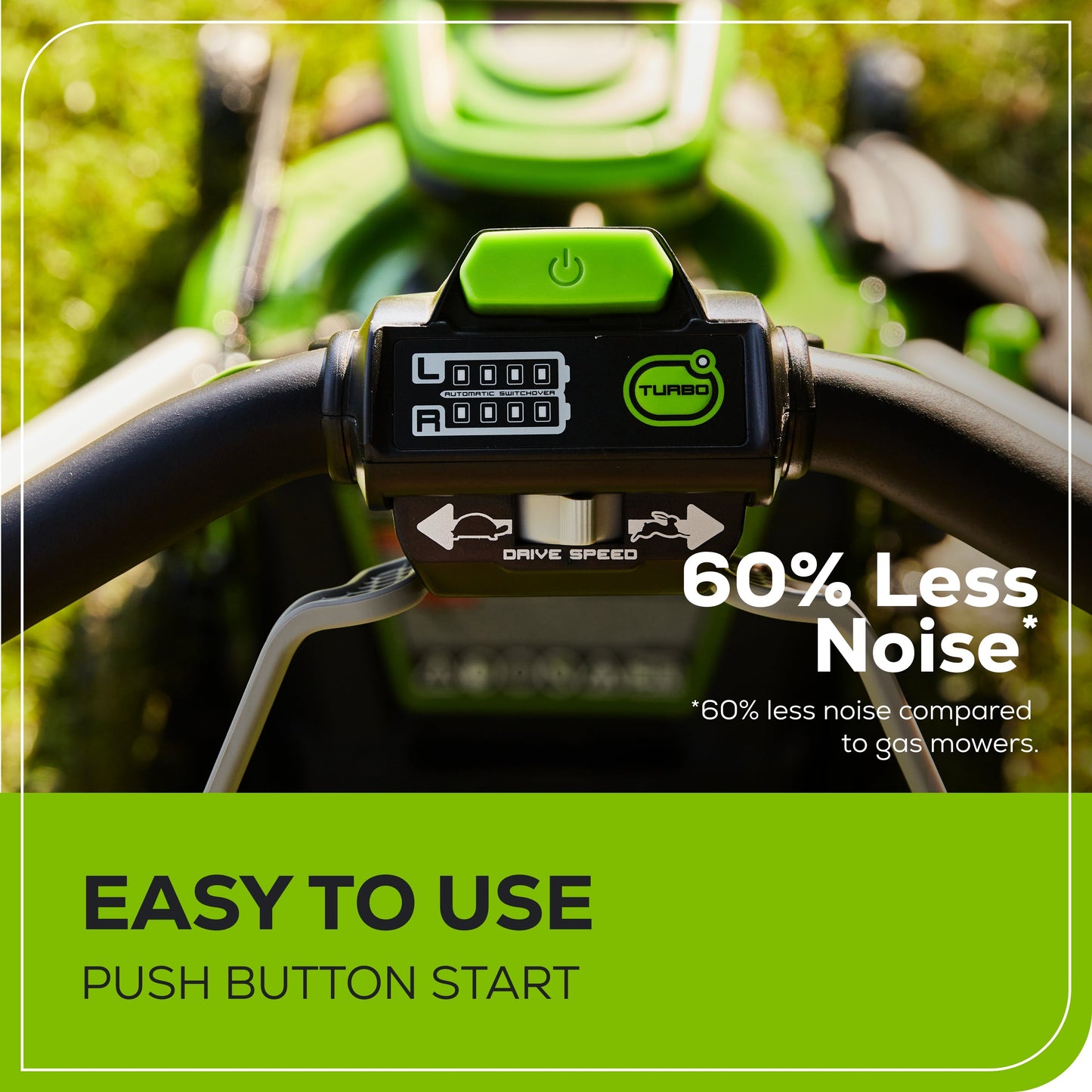 Greenworks RENEWED 60V 21" Cordless Battery Self-Propelled Lawn Mower w/ Two (2) 4.0Ah Batteries & Dual Port Charger - 2531702-OB